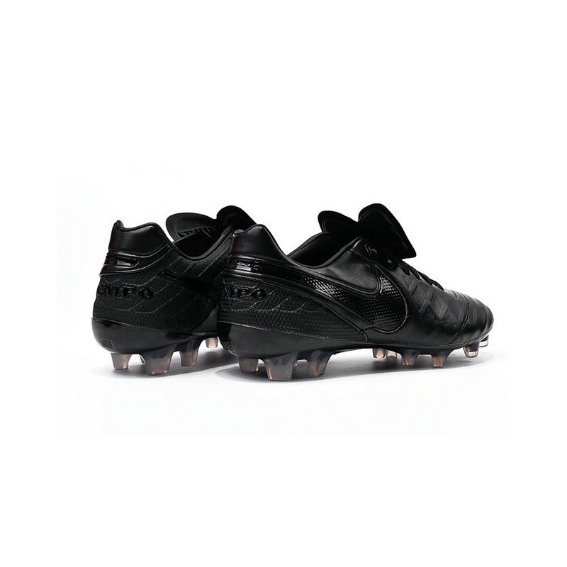 nike tiempo total black