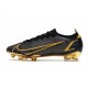 Nike Mercurial Vapor XIV Elite FG Uomo Nero Oro