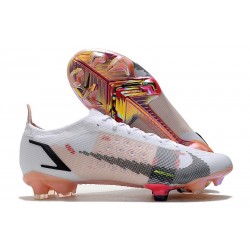 Nike Mercurial Vapor XIV Elite FG Uomo Bianco Rosso Nero