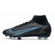 Scarpe Nike Mercurial Superfly 8 Elite FG Nero Grigio Ferro