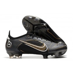 Nike Mercurial Vapor XIV Elite FG Nero Oro Metallico Argento Metallico