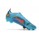 Nike Mercurial Vapor 14 Elite FG Scarpe Blu Cloro Arancione Laser Marina