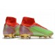 Nike Mercurial Superfly VIII Elite DF FG Verde Rosso Oro
