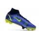 Nike Mercurial Superfly VIII Elite DF FG Zaffiro Volt Blu Void
