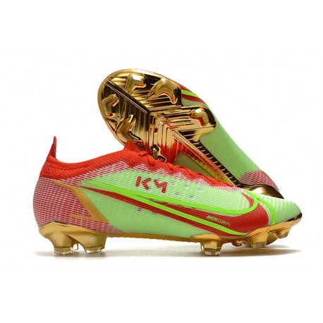Nike Mercurial Vapor 14 Elite FG Scarpe Verde Rosso