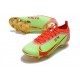 Nike Mercurial Vapor 14 Elite FG Scarpe Verde Rosso