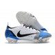 Nike Mercurial Vapor 14 Elite FG Scarpe Bianco Blu Nero