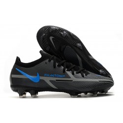 Scarpe Nike Phantom GT2 Elite FG Nero Grigio Ferro