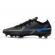 Scarpe Nike Phantom GT2 Elite FG Nero Grigio Ferro