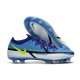 Scarpe Nike Phantom GT2 Elite FG Blu Giallo Grigio