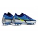 Scarpe Nike Phantom GT2 Elite FG Blu Giallo Grigio