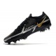 Nike Phantom GT II Elite FG Nero Metallic Grigio Scuro Oro Metallico