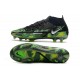 Nike Phantom GT2 Elite DF FG Nuovo Nero Metallic Platino Verde Strike