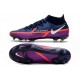Nike Phantom GT2 Elite DF FG Nuovo College Navy Bianco Viola Vivido