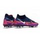 Nike Phantom GT2 Elite DF FG Nuovo College Navy Bianco Viola Vivido