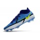 Nike Phantom GT2 Elite DF FG Nuovo Blu Giallo Grigio