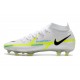 Nike Phantom GT2 Elite DF FG Nuovo Grigio Calcio Blu Marina Scuro