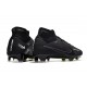Nike Zoom Mercurial Superfly 9 Elite Fg Nero Grigio Fumo Scuro Summit