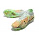 Nike Zoom Mercurial Superfly 9 Elite Fg Verde Orzo Blu Arancione 