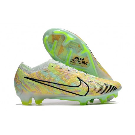 Nike Air Zoom Mercurial Vapor 15 Elite FG Verde Arancio