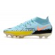Nike Phantom GT Elite Dynamic Fit FG Glacier Ice Nero Giallo Strike