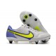 NNike Tiempo Legend IX Elite SG Pro AC Grigio Nebbia Volt Zaffiro