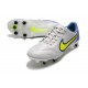 NNike Tiempo Legend IX Elite SG Pro AC Grigio Nebbia Volt Zaffiro
