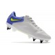 NNike Tiempo Legend IX Elite SG Pro AC Grigio Nebbia Volt Zaffiro