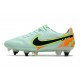 Nike Tiempo Legend IX Elite SG Pro AC Verde Orzo Blu Nerastro Arancione