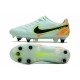 Nike Tiempo Legend IX Elite SG Pro AC Verde Orzo Blu Nerastro Arancione