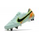 Nike Tiempo Legend IX Elite SG Pro AC Verde Orzo Blu Nerastro Arancione