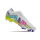 Nike Zoom Mercurial Vapor XV Elite FG Bianco Blu Rosa