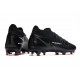 Nike Phantom GT Elite Dynamic Fit FG Nero Grigio Fumo Scuro Summit Bianco