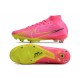 Nike Air Zoom Mercurial Superfly 9 Elite SG Rosa Blast Volt Gridiron