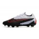 Scarpa Nike Phantom GX Elite FG Nero Grigio Rosso