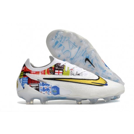 Scarpa Nike Phantom GX Elite FG Bianco Oro