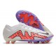 Nike Zoom Mercurial Vapor XV Elite AG Blanco Negro Rojo