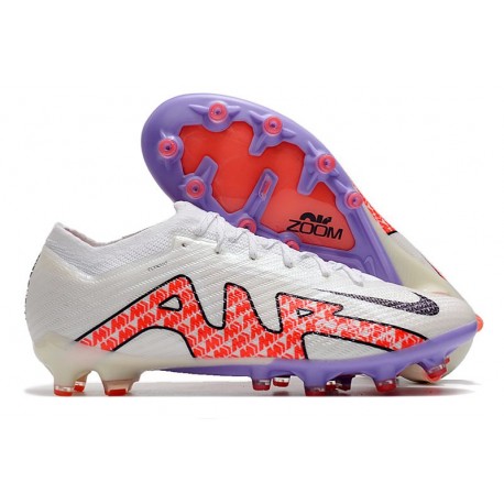 Nike Zoom Mercurial Vapor XV Elite AG Blanco Negro Rojo