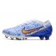 Nike Zoom Mercurial Vapor XV Elite AG Blanco Azul