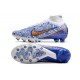 Nike Zoom Mercurial Superfly IX Elite AG Bianco Blu Oro