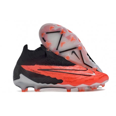 Nike Phantom Elite DF FG Nuove Cremisi Vivace Nero Bianco