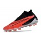 Nike Phantom Elite DF FG Nuove Cremisi Vivace Nero Bianco