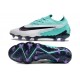 Nike Phantom GX Elite FG Nuove Turchese Hyper Nero Fucsia Dream Bianco