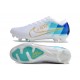 Nuove Nike Zoom Mercurial Vapor 15 Elite FG Bianco Blu Oro