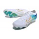 Nuove Nike Zoom Mercurial Vapor 15 Elite FG Bianco Blu Oro