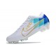 Nuove Nike Zoom Mercurial Vapor 15 Elite FG Bianco Blu Oro
