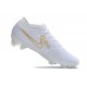 Nuove Nike Zoom Mercurial Vapor 15 Elite FG Bianco Blu Oro