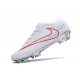 Nuove Nike Zoom Mercurial Vapor 15 Elite FG Bianco Rosso