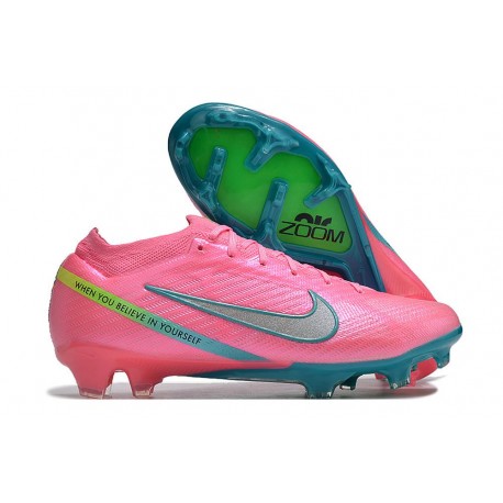 Nuove Nike Zoom Mercurial Vapor 15 Elite FG Rosa Blu