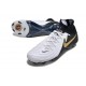Scarpa Nike Phantom Luna 2 Elite FG Bianco Nero Oro Metallizzato